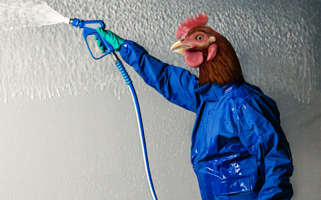 Long-term hygiene solution in certified poultry production🐔